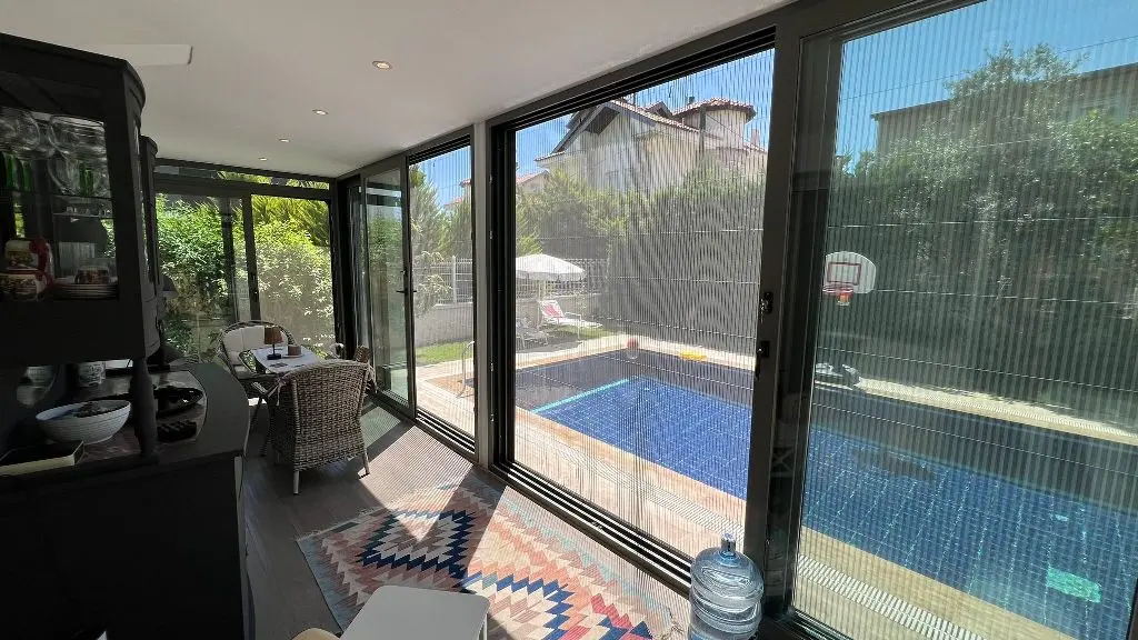 Covered terrace
